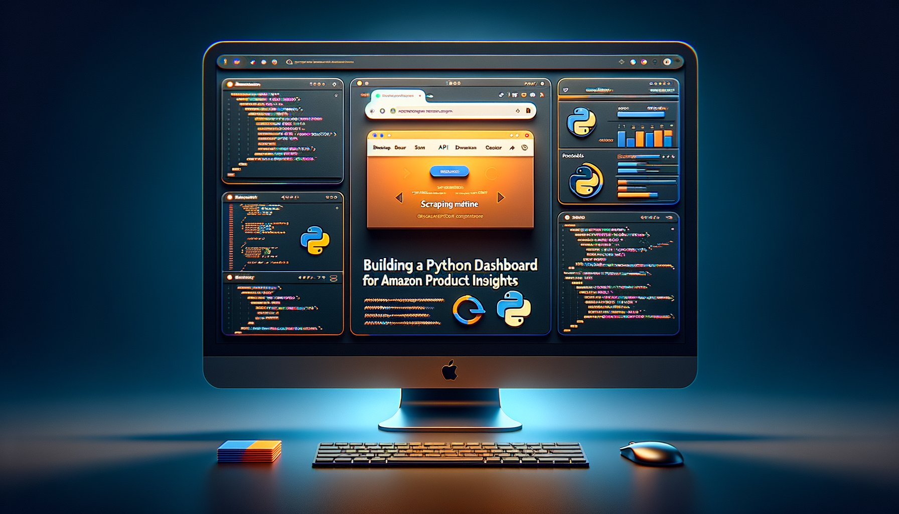 Python Dashboard for Amazon Product Insights