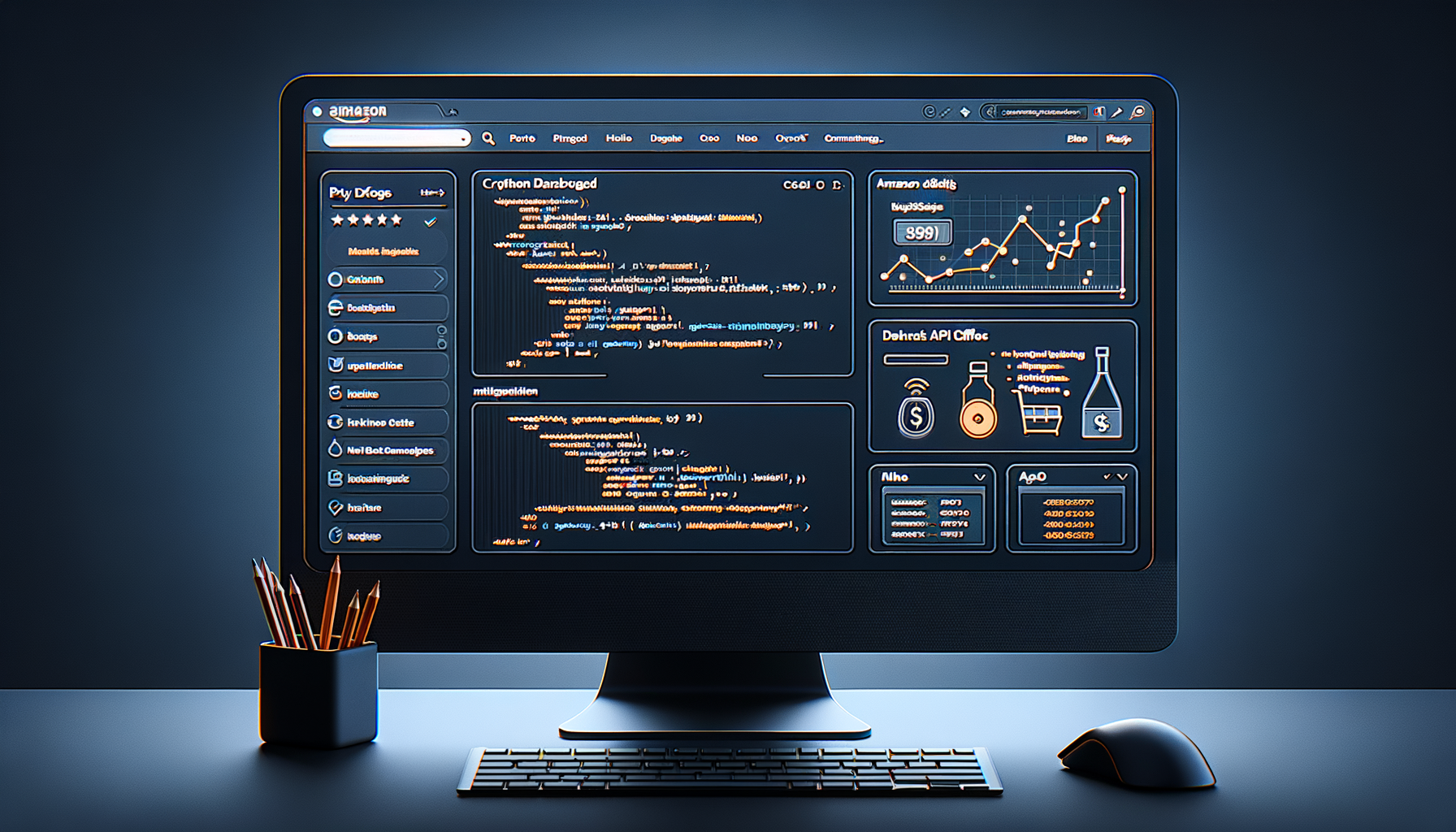 Python Dashboard for Amazon Market Insights