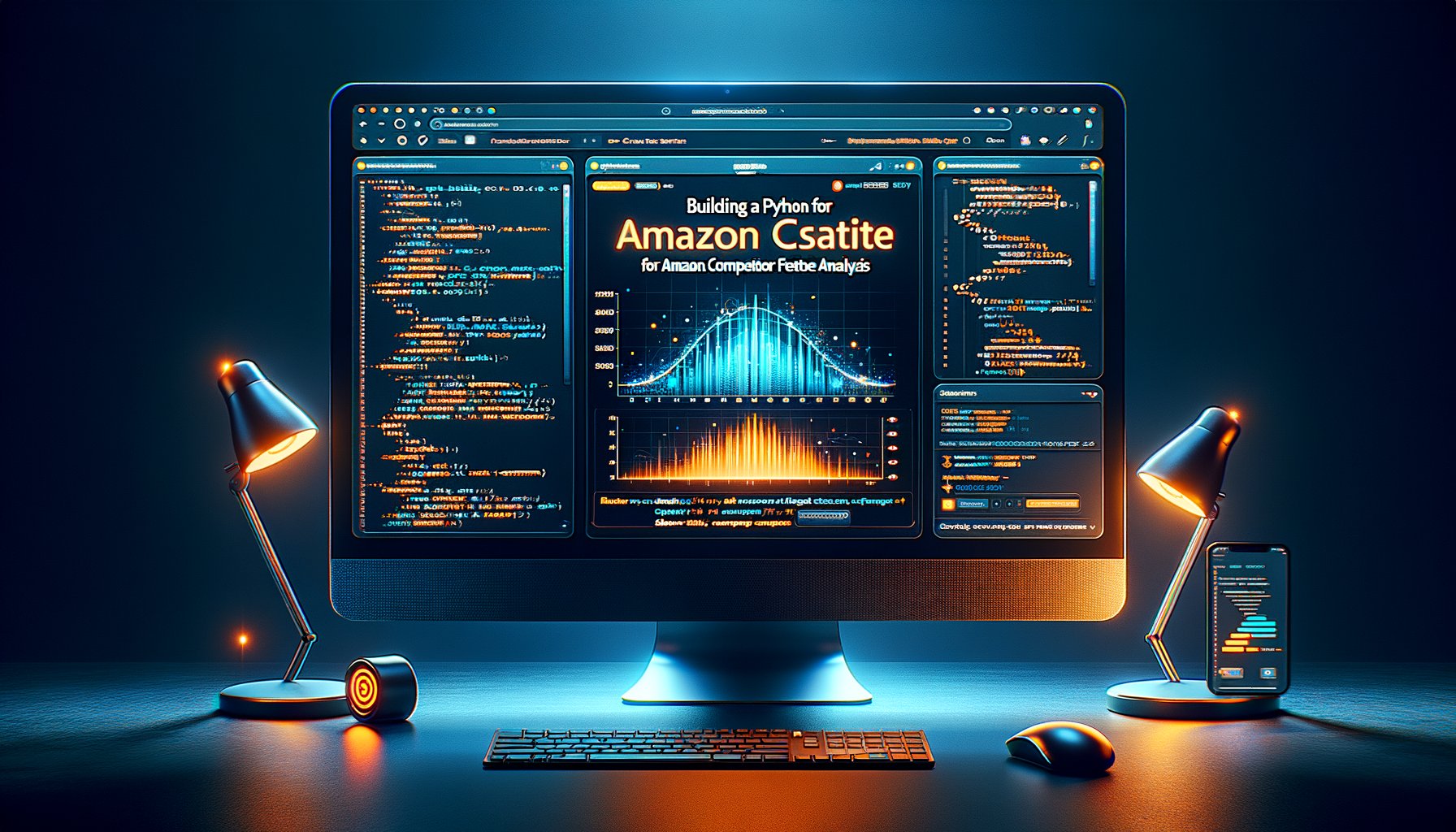 Python tool for Amazon competitor analysis with SellerMagnetAPI