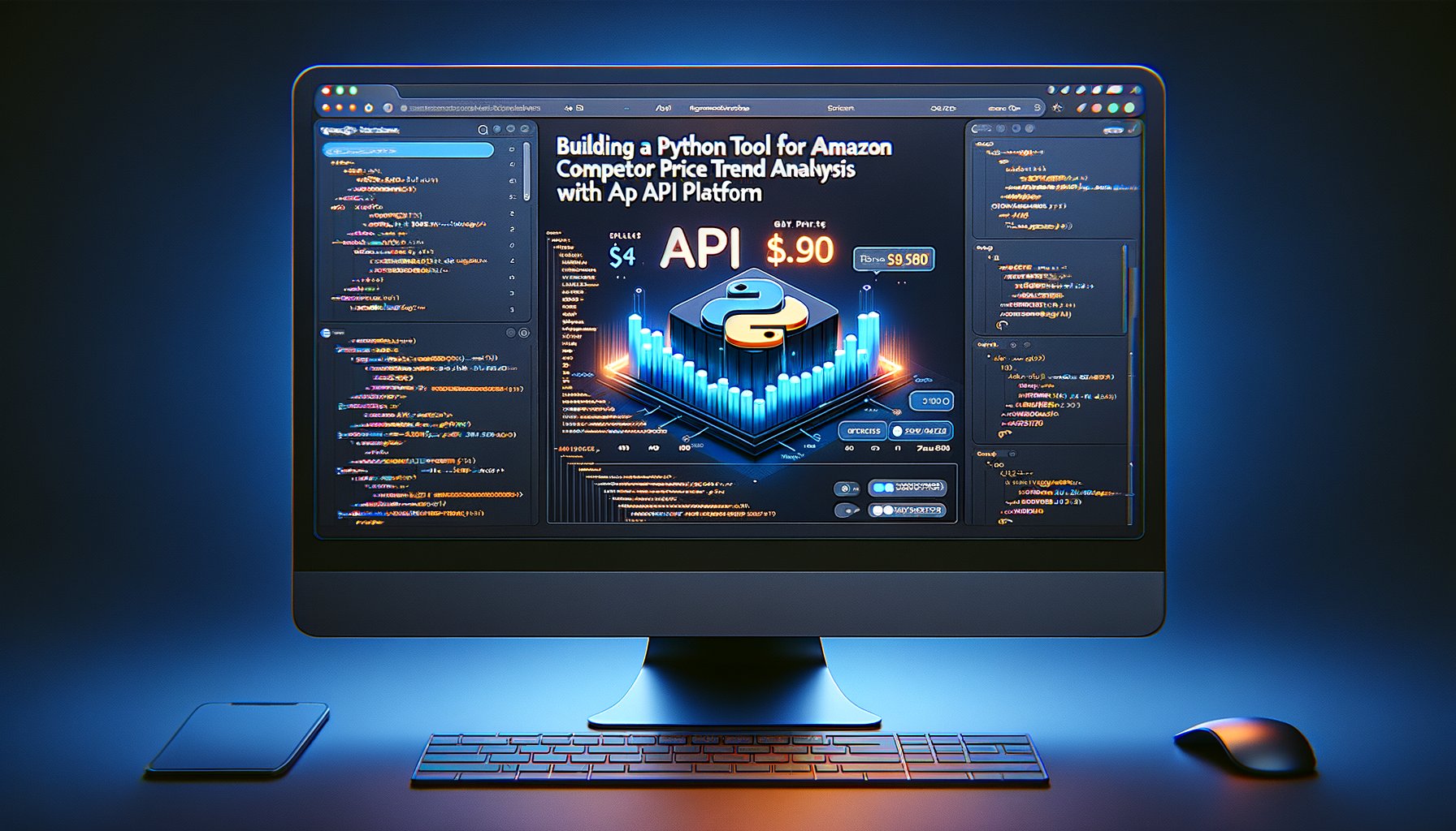 Python tool for Amazon competitor price trend analysis