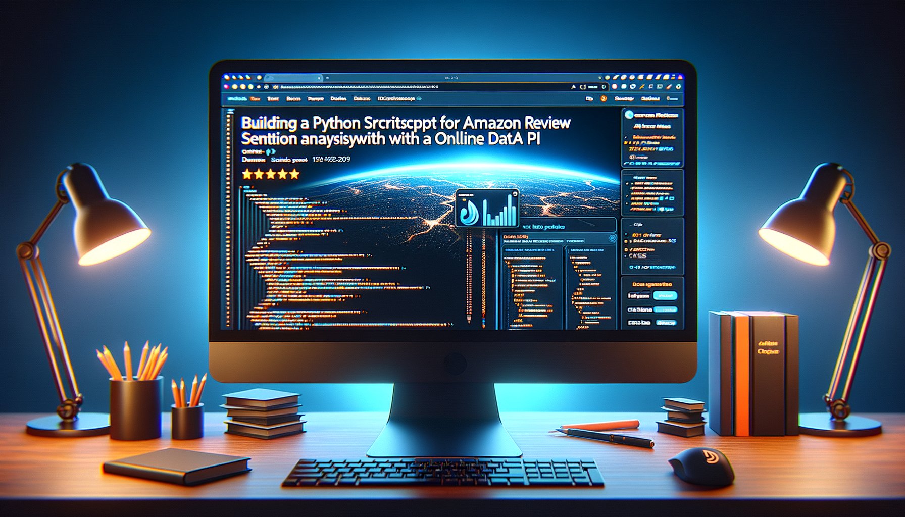 Python script for Amazon review sentiment analysis with SellerMagnetAPI