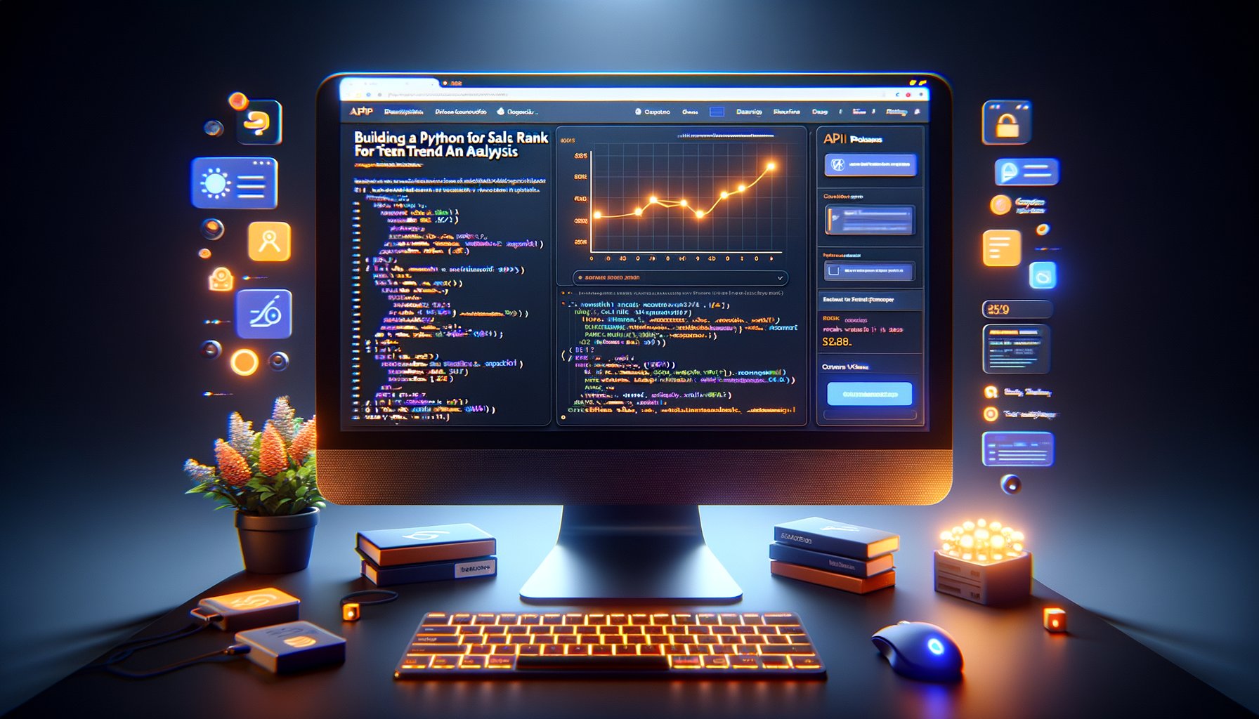 Python tool for Amazon sales rank trend analysis