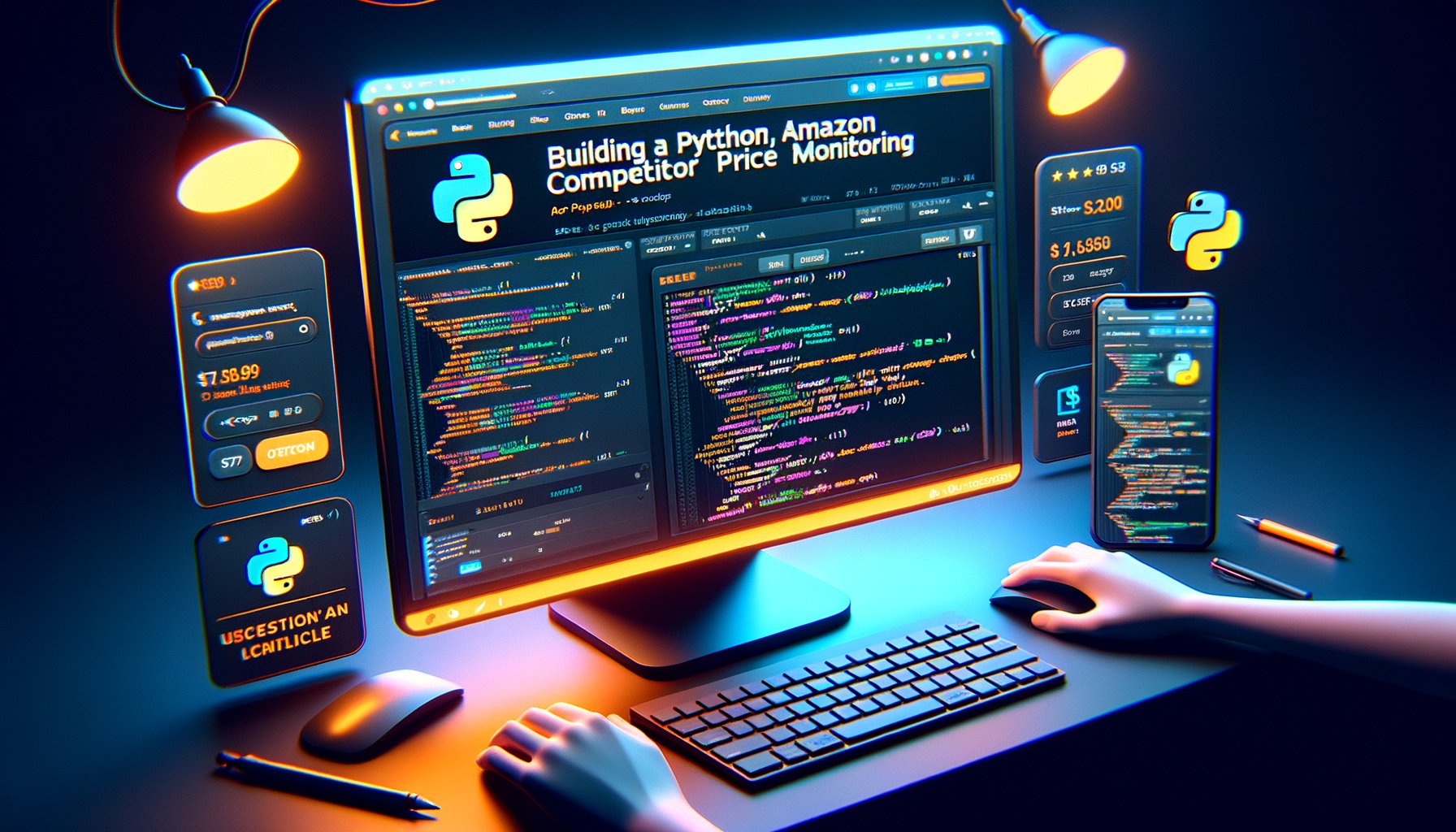 Python script for Amazon price monitoring