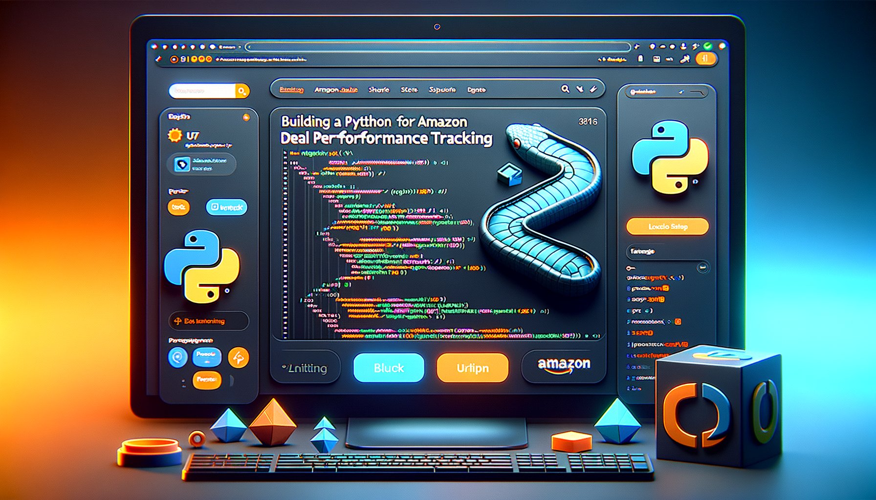 Python script for Amazon deal performance tracking with SellerMagnet API