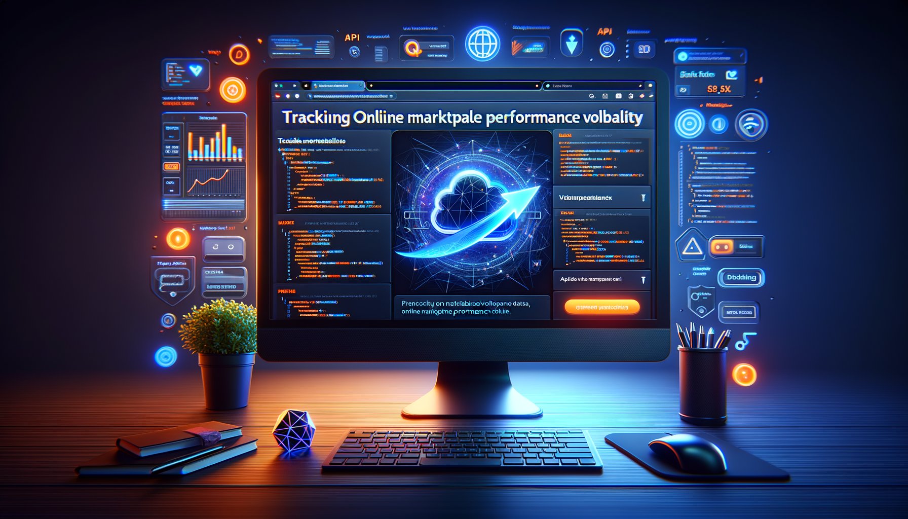 SellerMagnetAPI Dashboard showing Amazon seller performance volatility tracking.